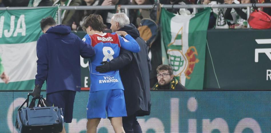 乐鱼app-世体：巴里奥斯将缺阵一个月，预计3月8日对阵皇家社会复出